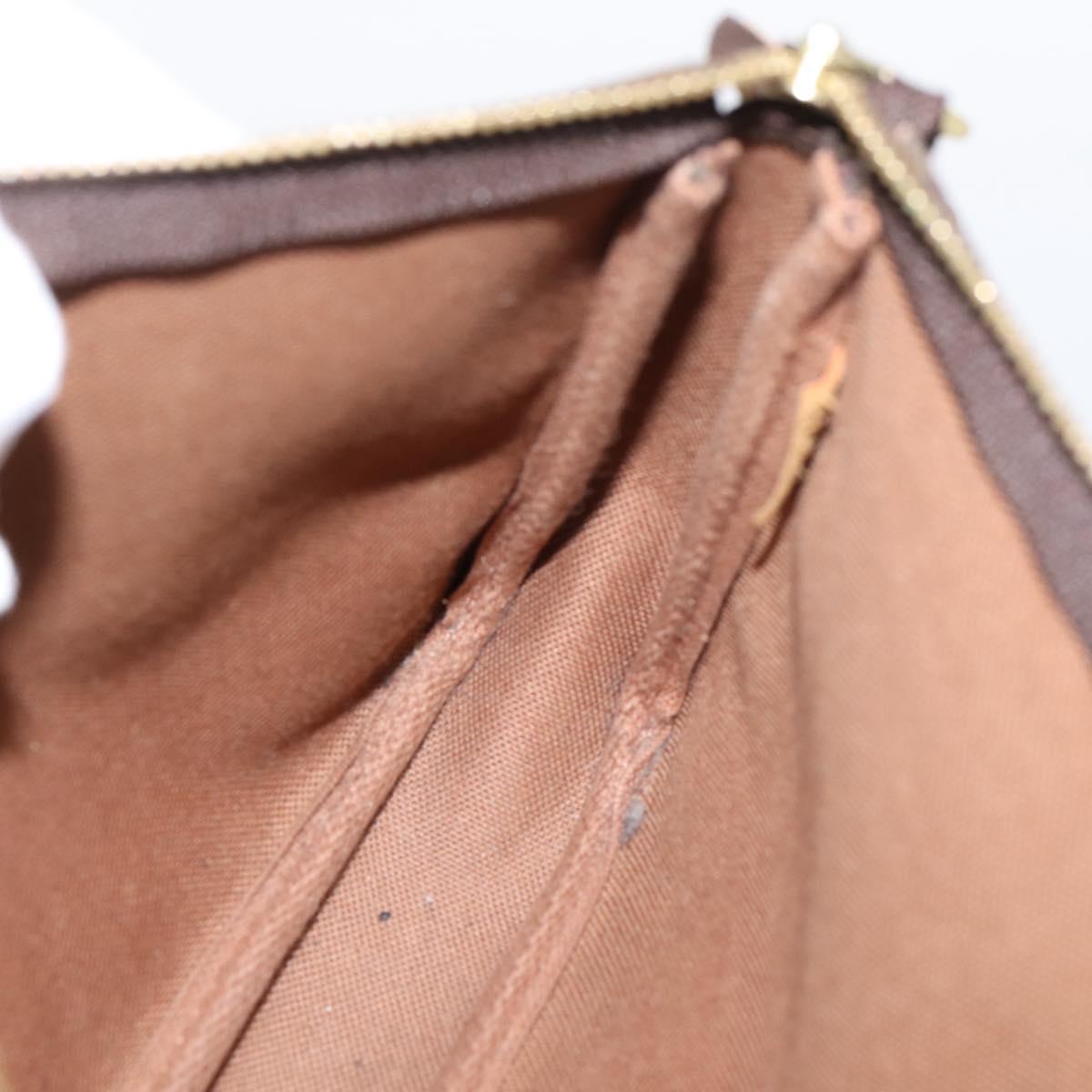 LOUIS VUITTON Monogram Pochette Accessoires Pouch M51980 LV Auth 206038