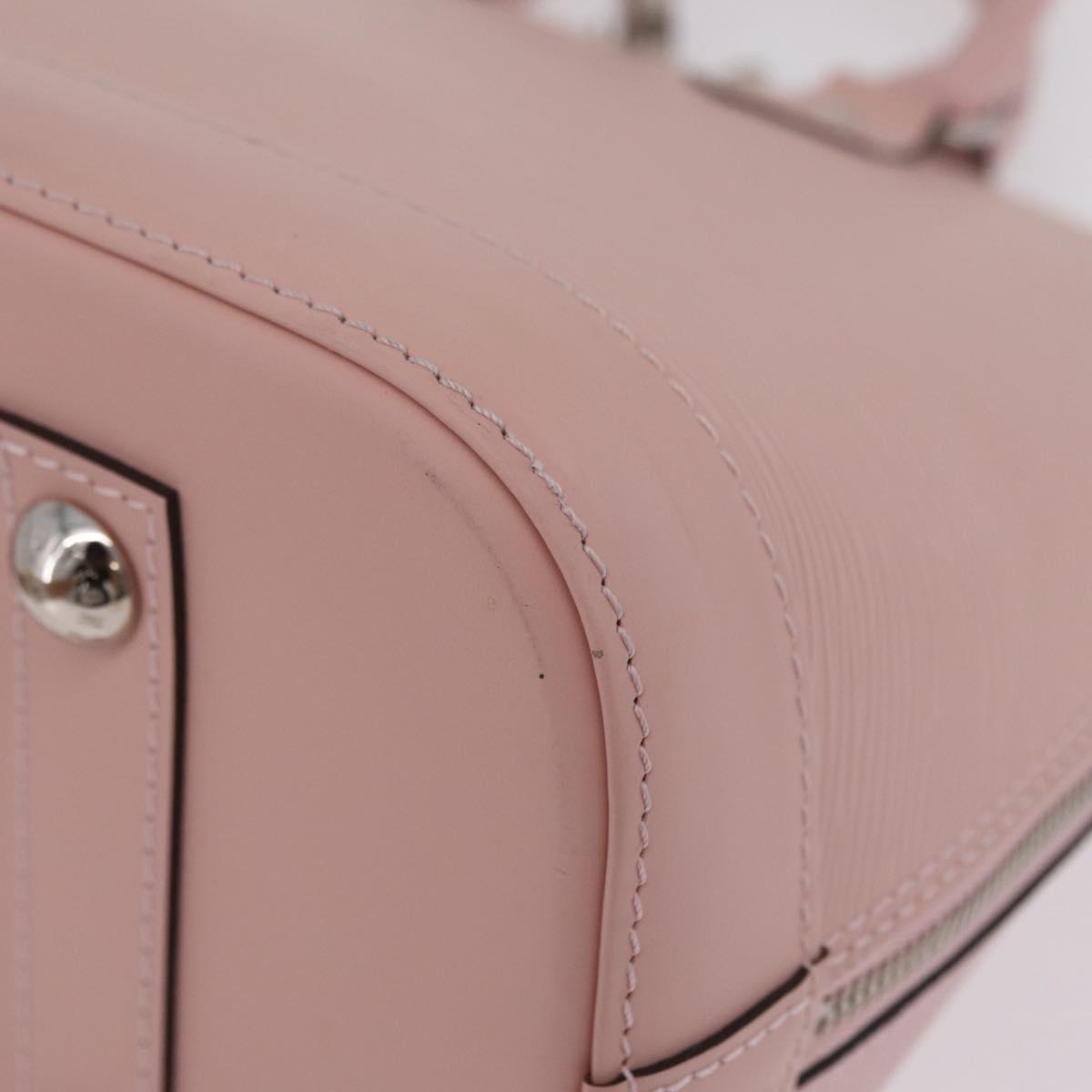 LOUIS VUITTON Epi Alma PM Hand Bag Rose Claire M41323 LV Auth 206051V