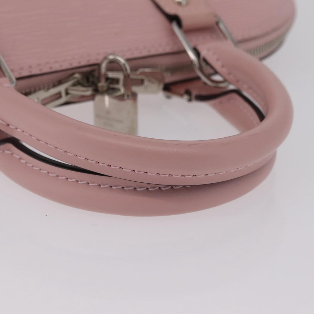 LOUIS VUITTON Epi Alma PM Hand Bag Rose Claire M41323 LV Auth 206051V