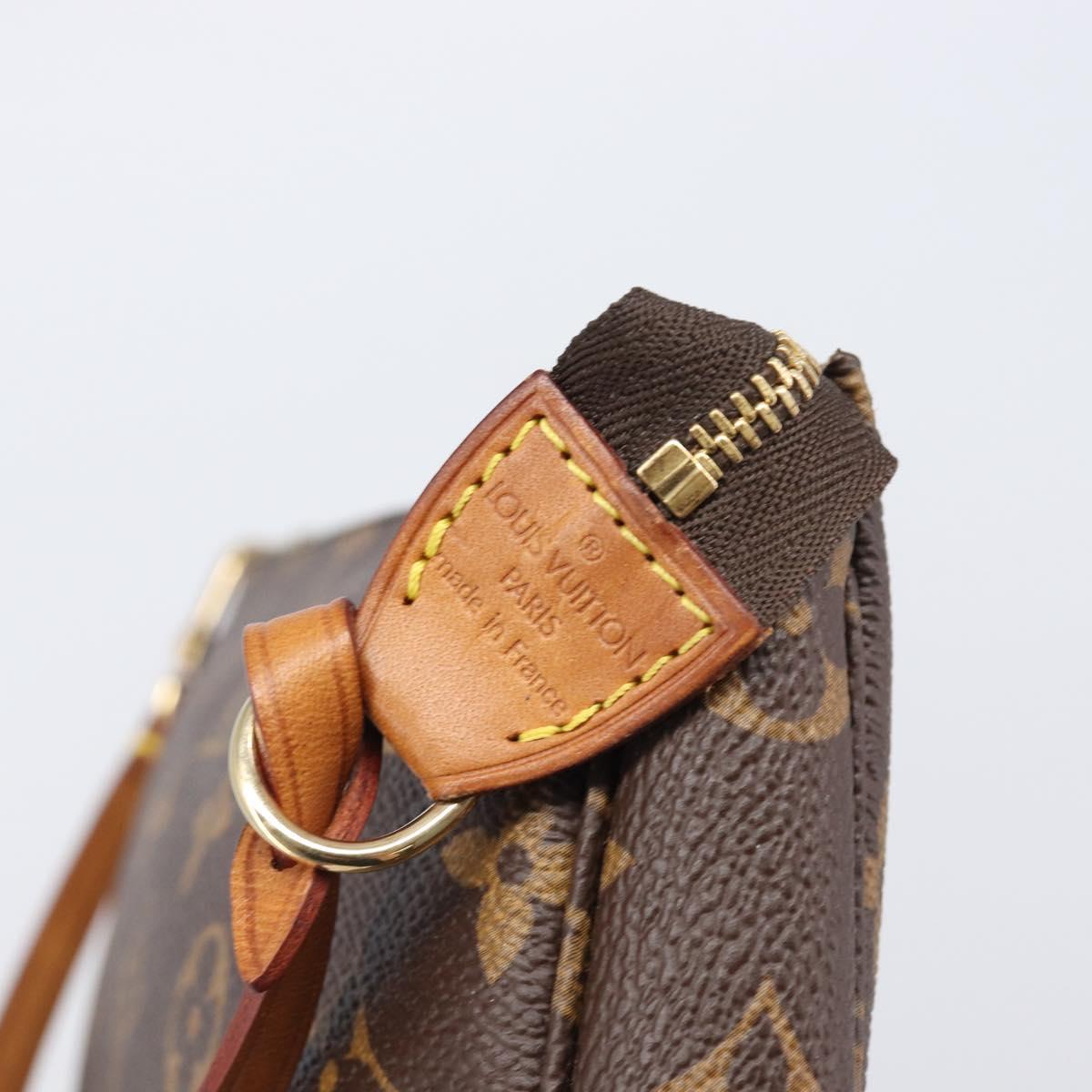 LOUIS VUITTON Monogram Pochette Accessoires Pouch M51980 LV Auth 206059A
