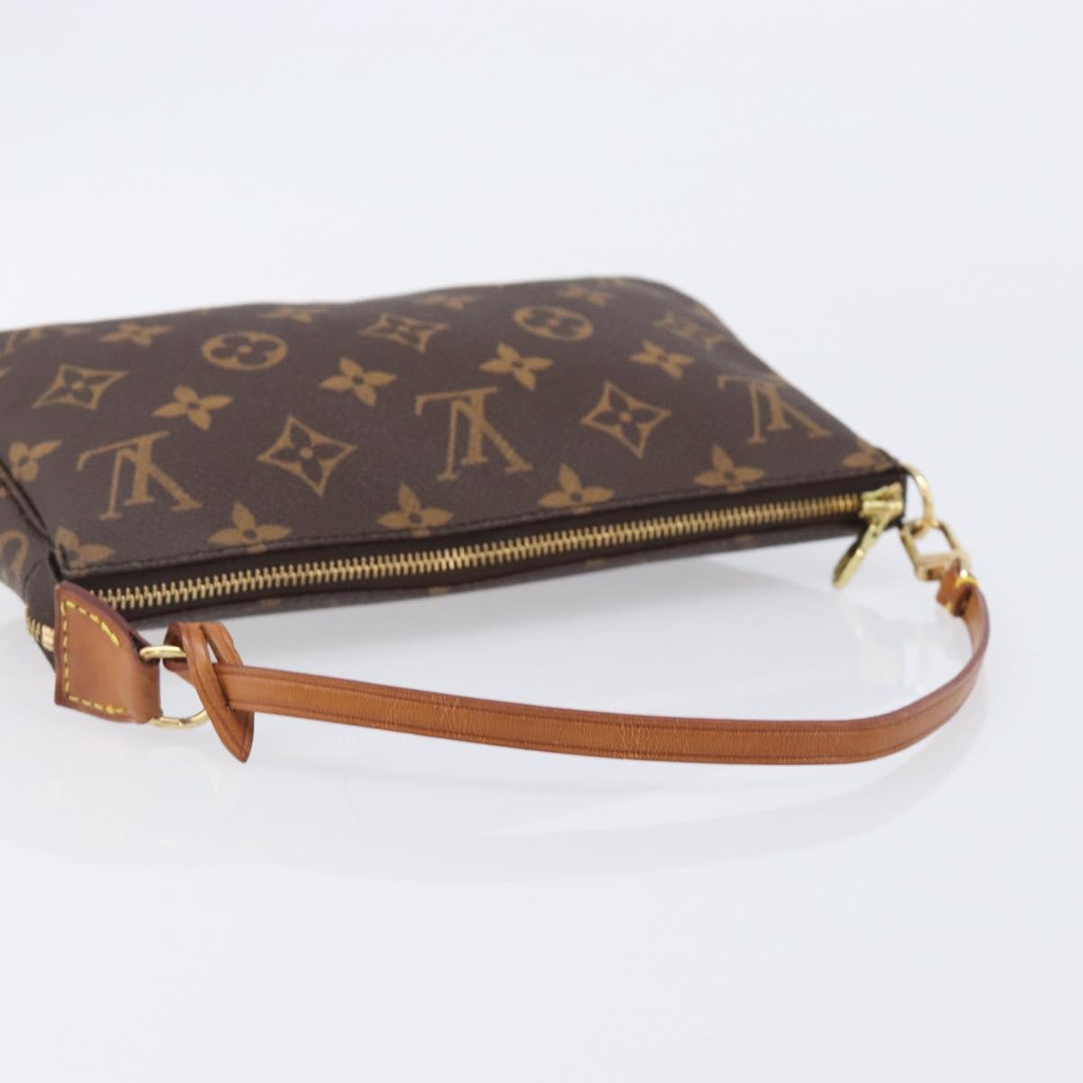 LOUIS VUITTON Monogram Pochette Accessoires Pouch M51980 LV Auth 206059A
