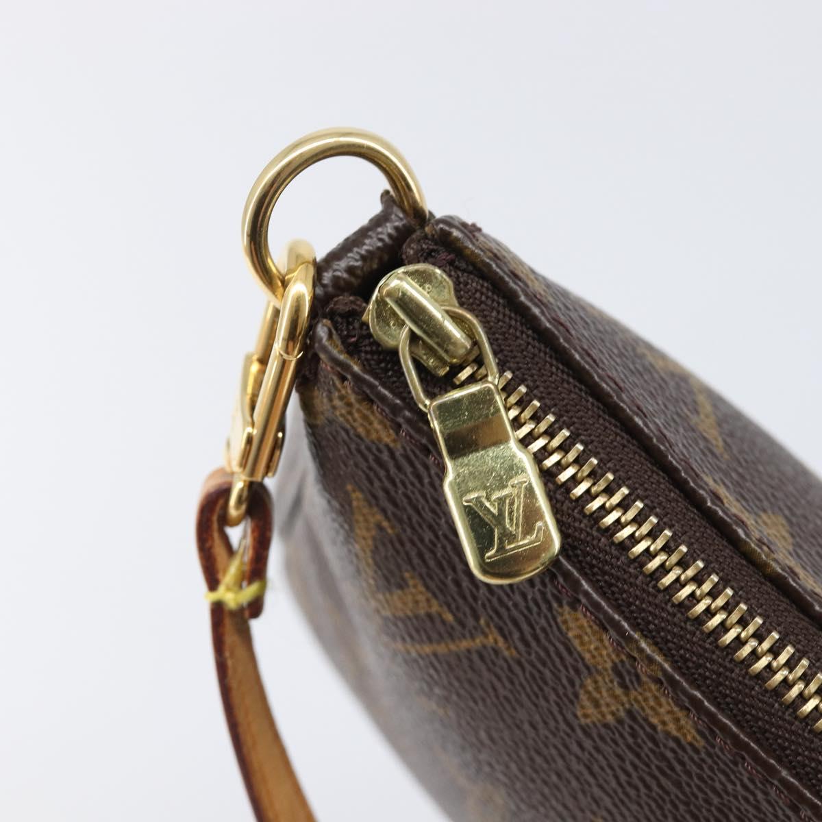 LOUIS VUITTON Monogram Pochette Accessoires Pouch M51980 LV Auth 206063V