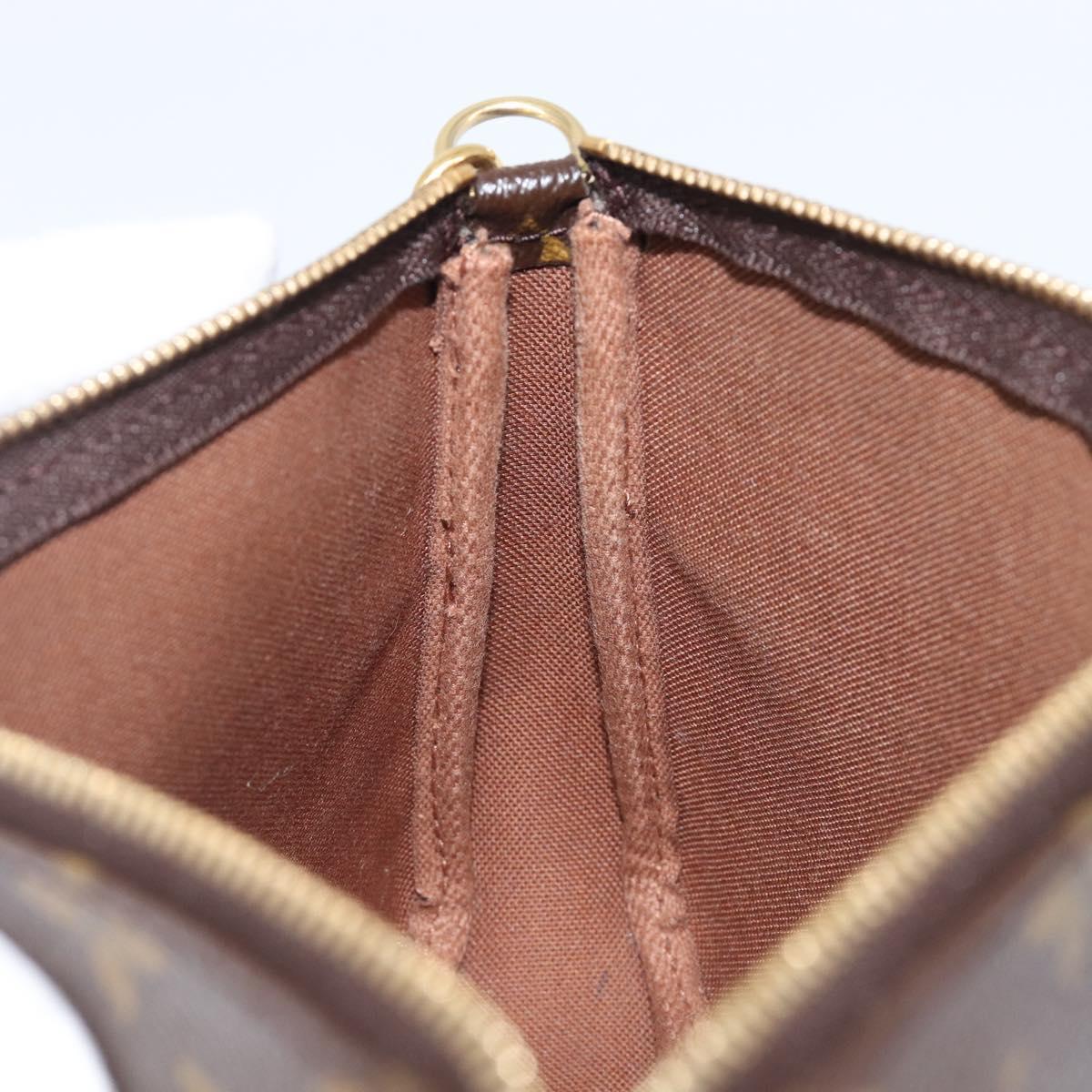 LOUIS VUITTON Monogram Pochette Accessoires Pouch M51980 LV Auth 206063V
