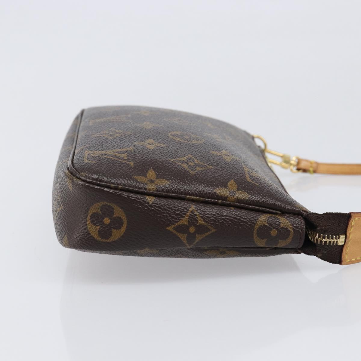 LOUIS VUITTON Monogram Pochette Accessoires Pouch M51980 LV Auth 206063V
