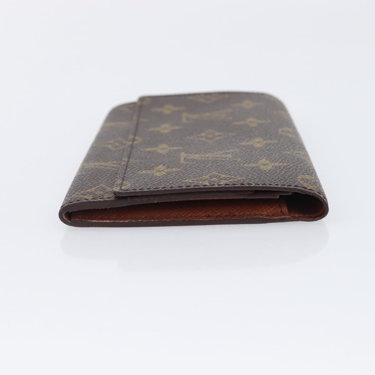 LOUIS VUITTON Monogram Porte En 3 Credit Long Wallet M61818 LV Auth 206092V