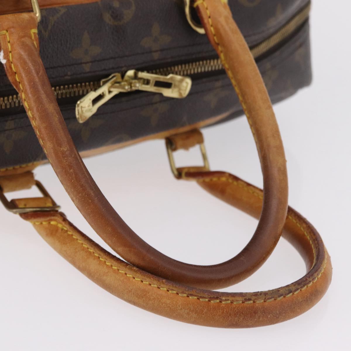 LOUIS VUITTON Monogram Deauville Hand Bag M47270 LV Auth 206135