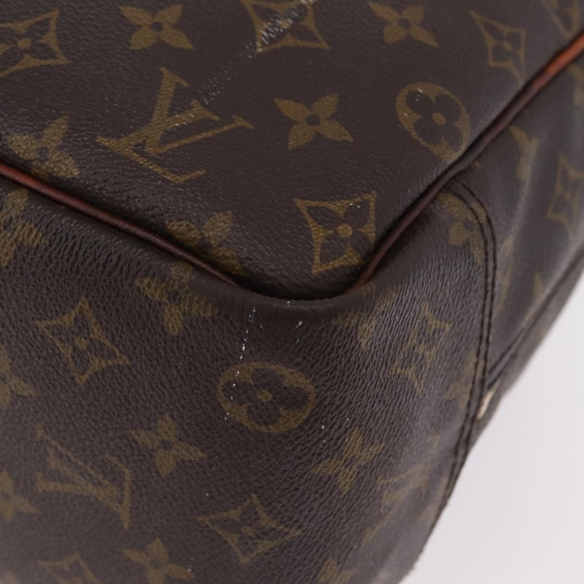 LOUIS VUITTON Monogram Deauville Hand Bag M47270 LV Auth 206135