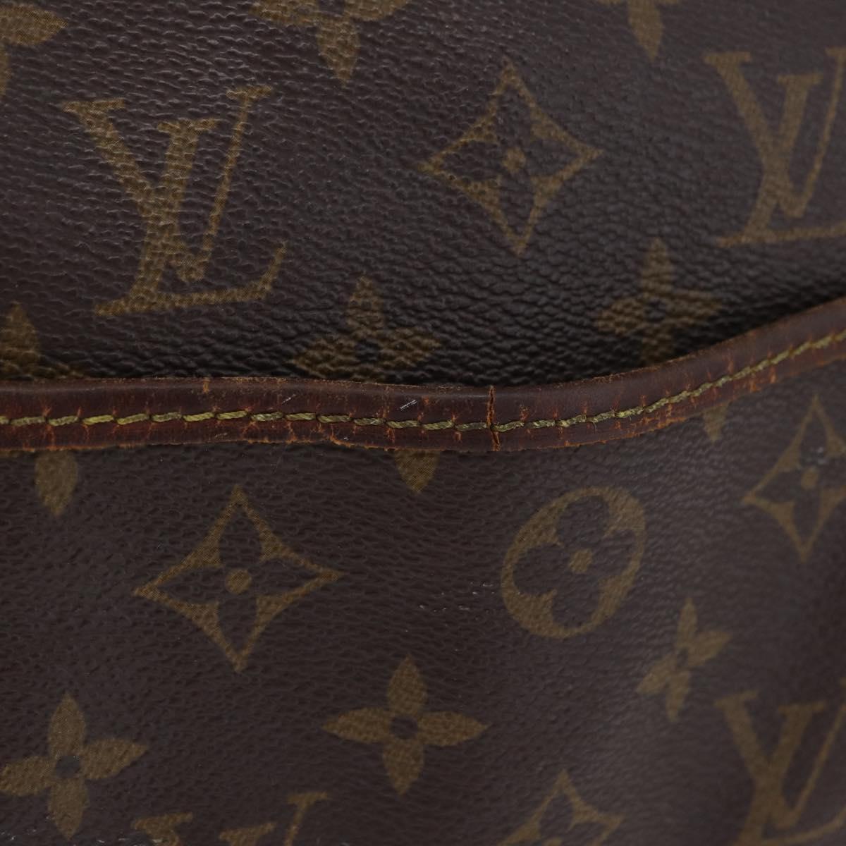LOUIS VUITTON Monogram Deauville Hand Bag M47270 LV Auth 206135