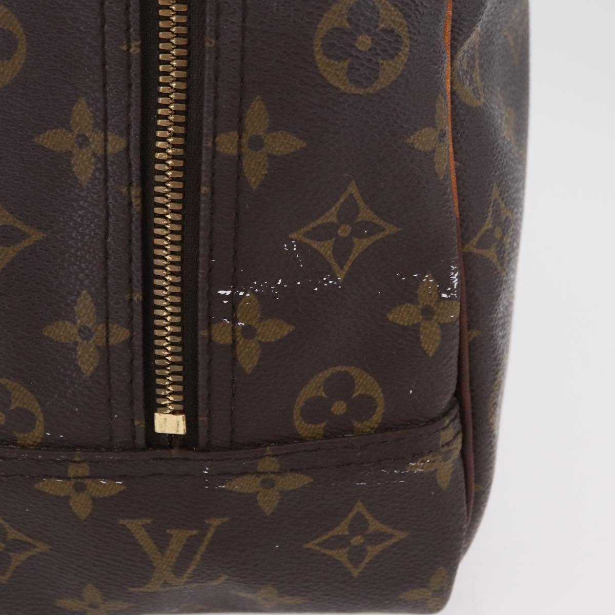 LOUIS VUITTON Monogram Deauville Hand Bag M47270 LV Auth 206135