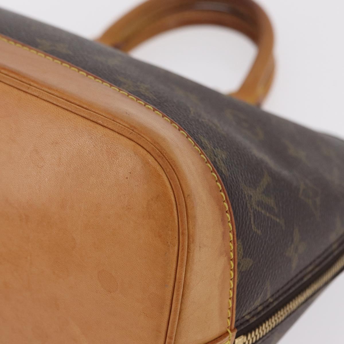 LOUIS VUITTON Monogram Alma Hand Bag M51130 LV Auth 206138A
