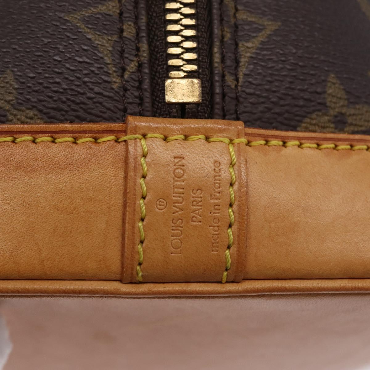 LOUIS VUITTON Monogram Alma Hand Bag M51130 LV Auth 206138A
