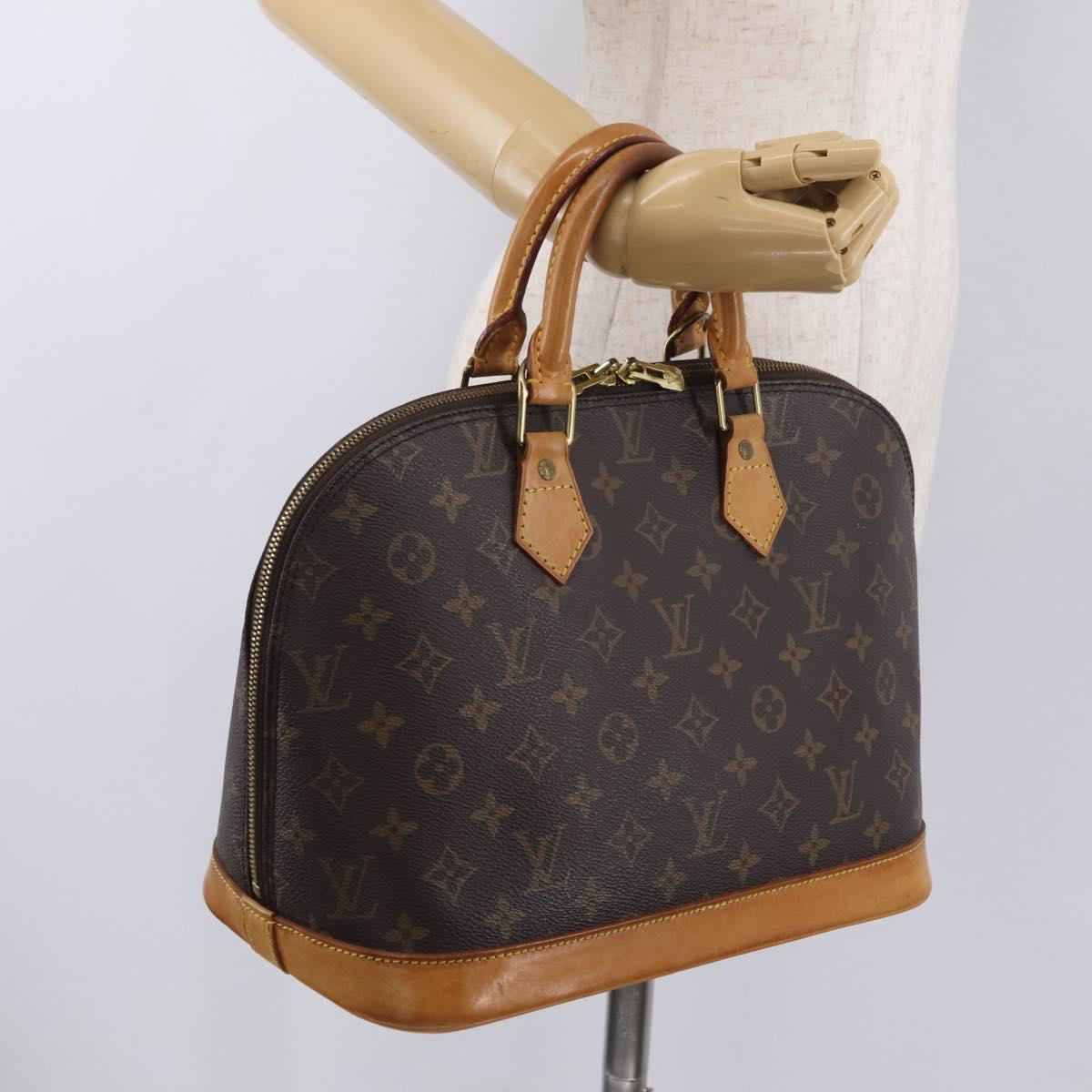 LOUIS VUITTON Monogram Alma Hand Bag M51130 LV Auth 206138A