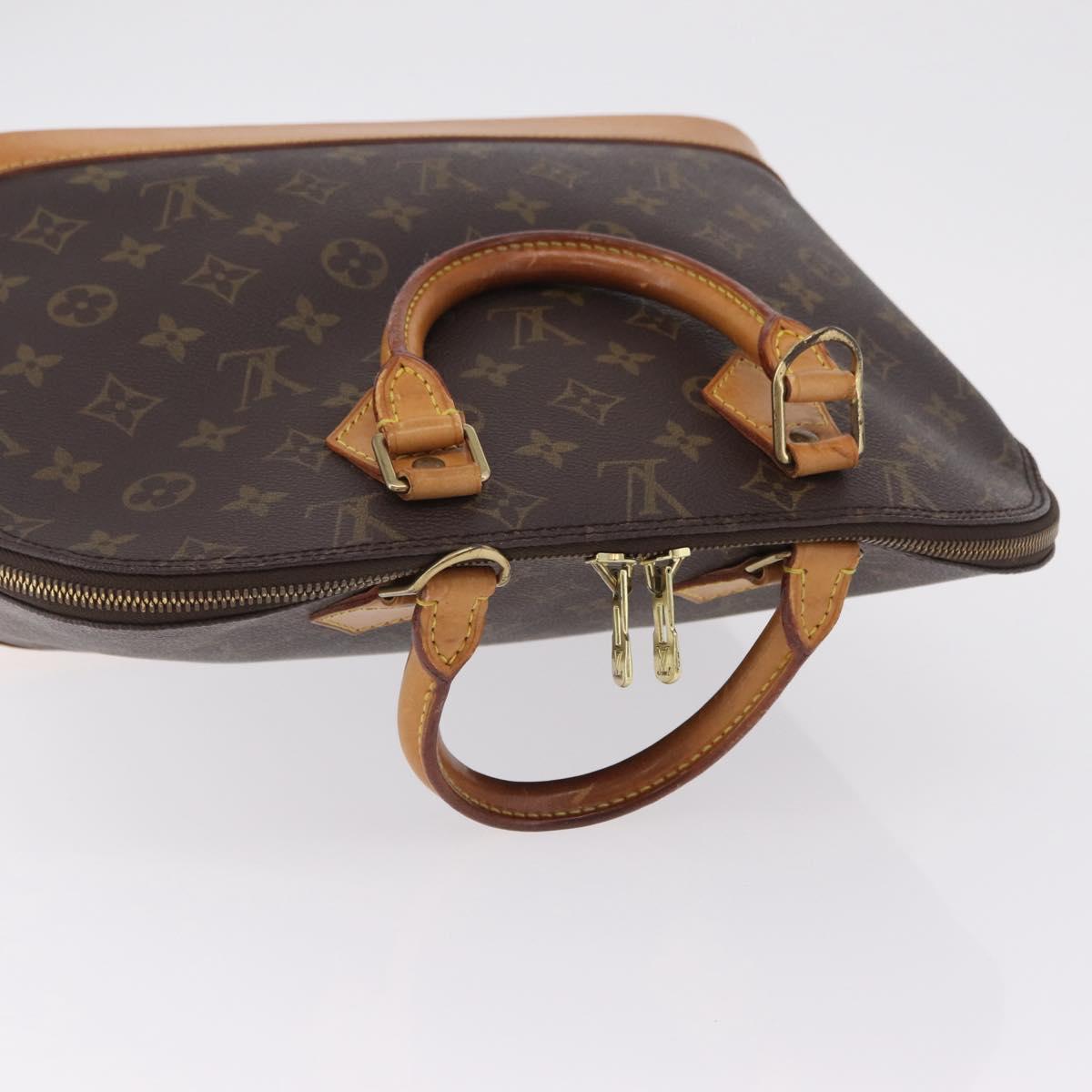 LOUIS VUITTON Monogram Alma Hand Bag M51130 LV Auth 206138A