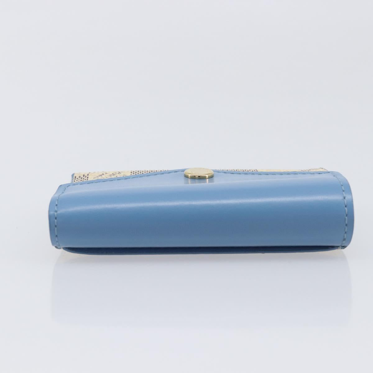 LOUIS VUITTON Damier Azur Portefeuille Zoe Trifold Wallet N60219 LV Auth 206141M