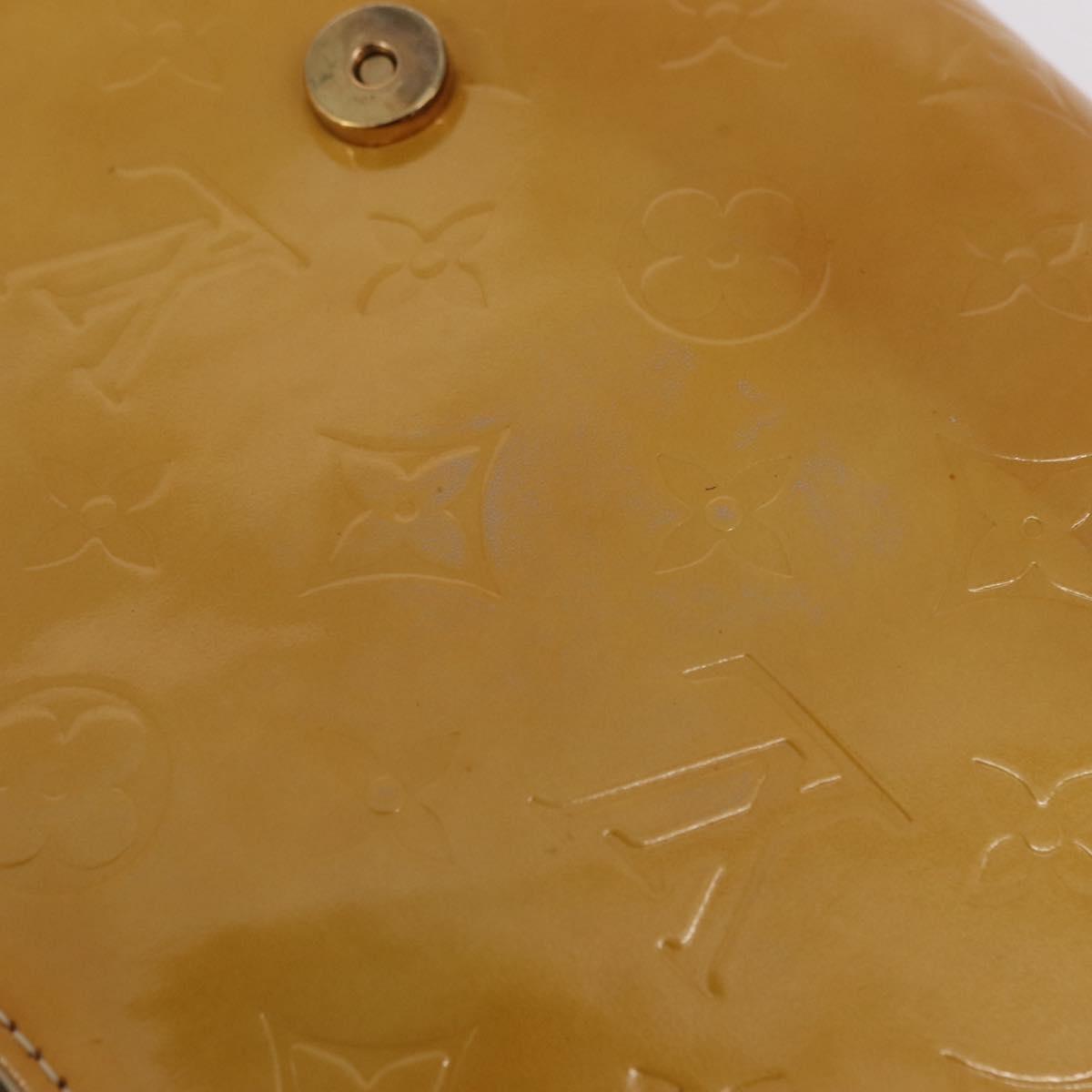 LOUIS VUITTON Monogram Vernis Thompson Street Bag Beige M91301 LV Auth 206229A