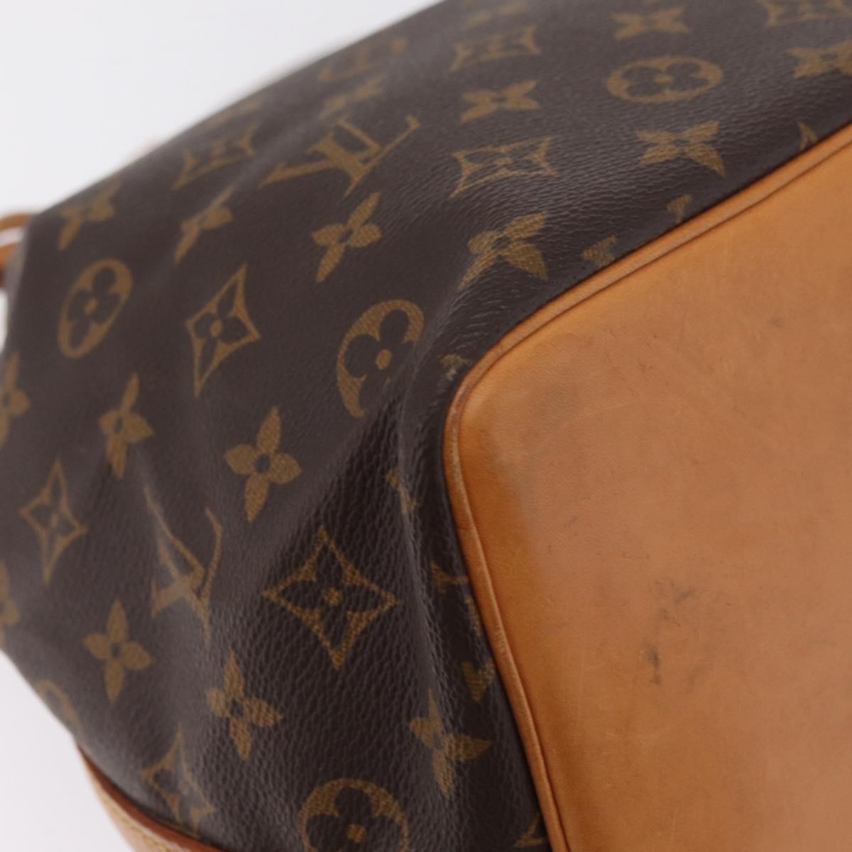 LOUIS VUITTON Monogram Petit Noe Shoulder Bag M42226 LV Auth 206234V