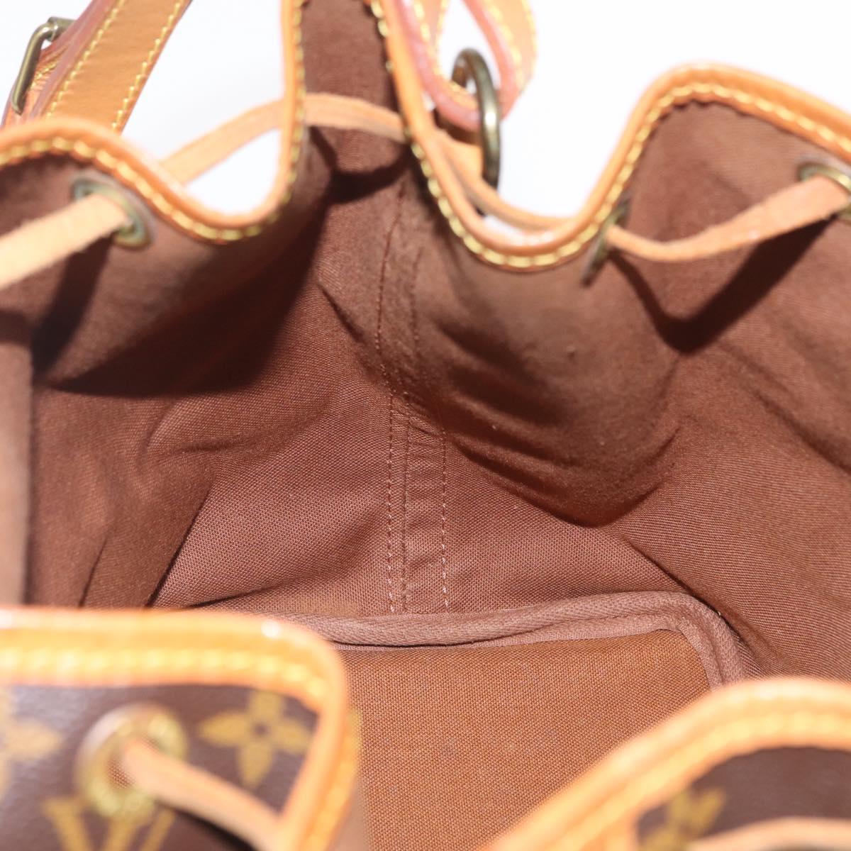 LOUIS VUITTON Monogram Petit Noe Shoulder Bag M42226 LV Auth 206234V