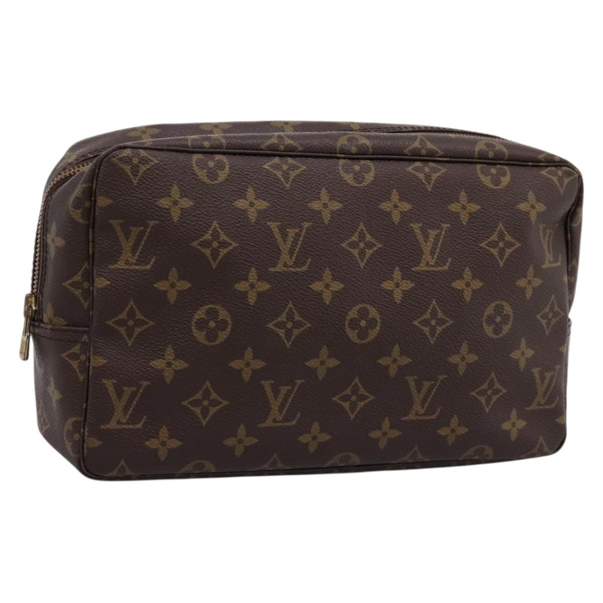 LOUIS VUITTON Monogram Trousse Toilette 28 Clutch Bag M47522 LV Auth 206246