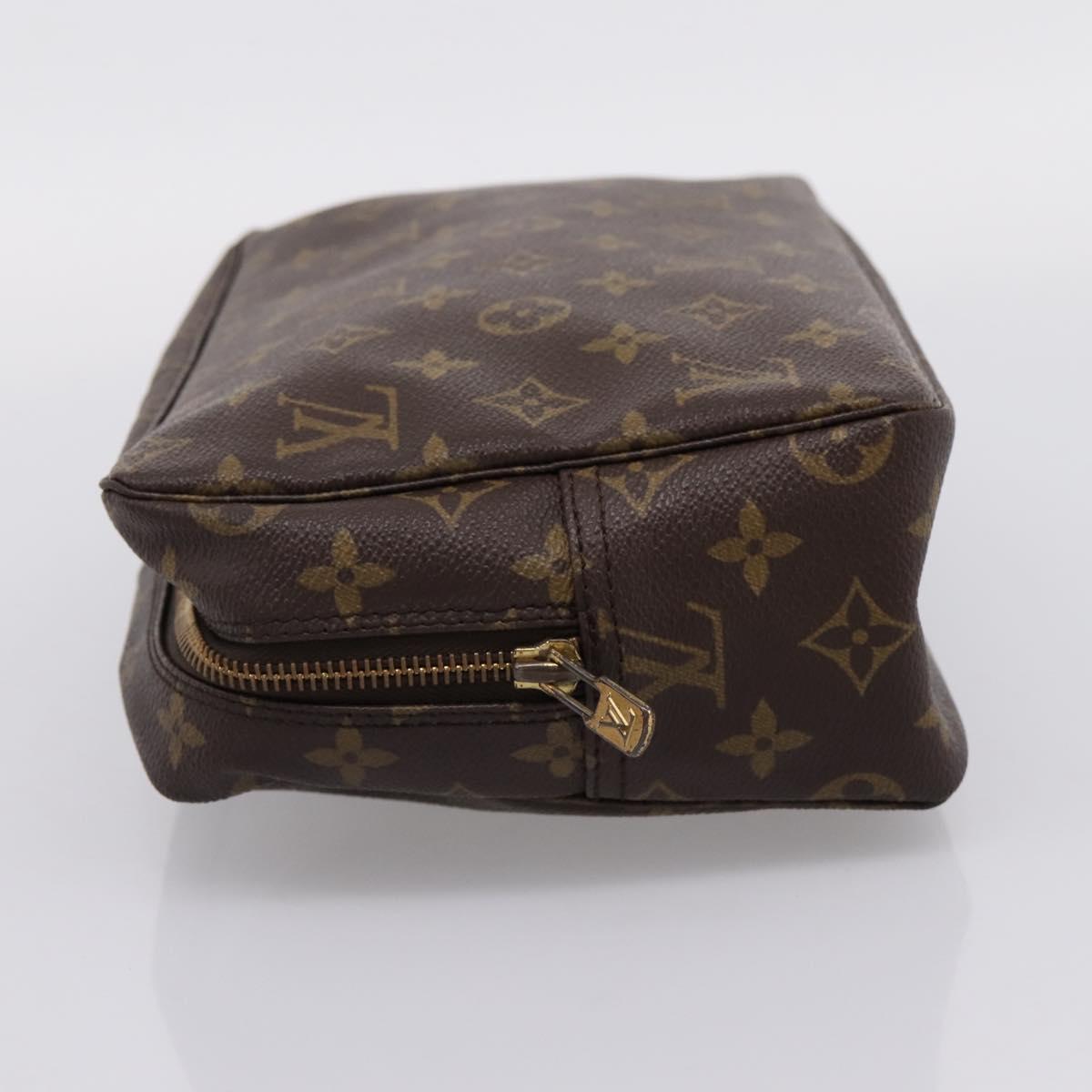 LOUIS VUITTON Monogram Trousse Toilette 28 Clutch Bag M47522 LV Auth 206246