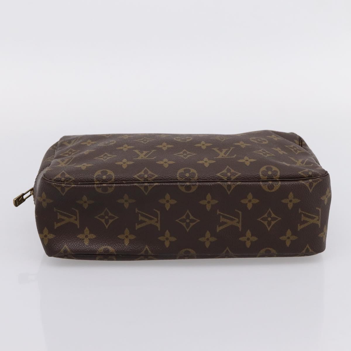 LOUIS VUITTON Monogram Trousse Toilette 28 Clutch Bag M47522 LV Auth 206246