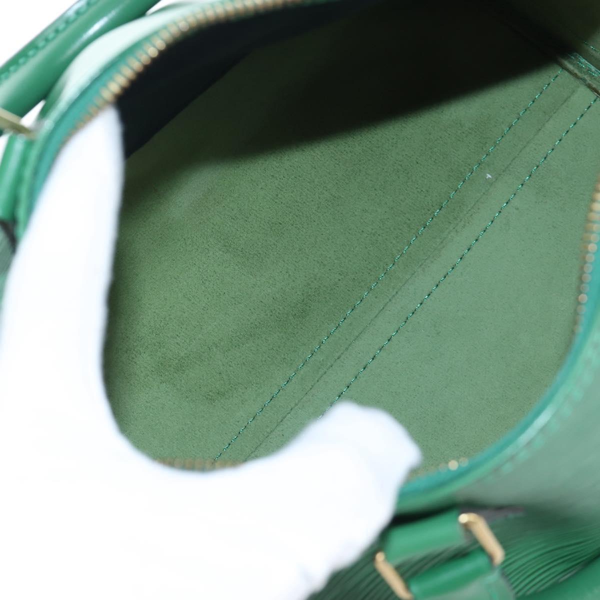 LOUIS VUITTON Epi Speedy 25 Hand Bag Borneo Green M43014 LV Auth 206255V