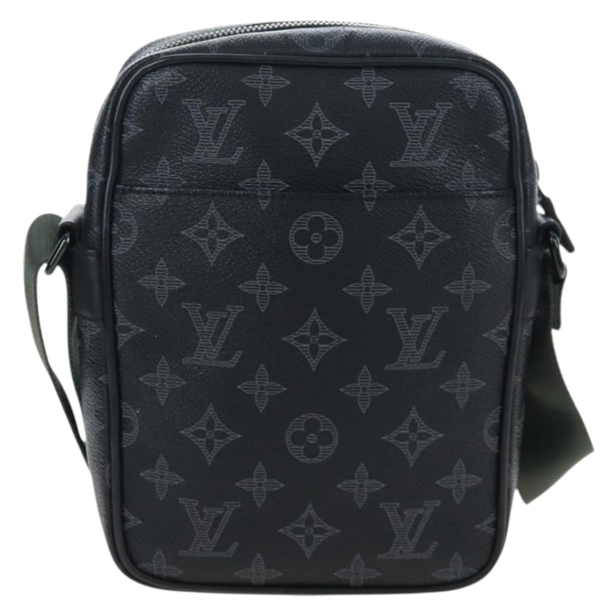 LOUIS VUITTON Monogram Eclipse DanubePM Shoulder Bag M43677 LV Auth 206267SAM