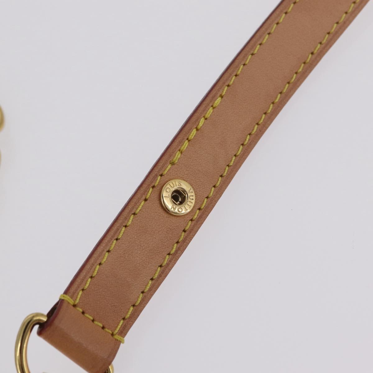 LOUIS VUITTON Monogram Laminated Jacquard Loop Bag Gold M22928 LV Auth 206273SAM