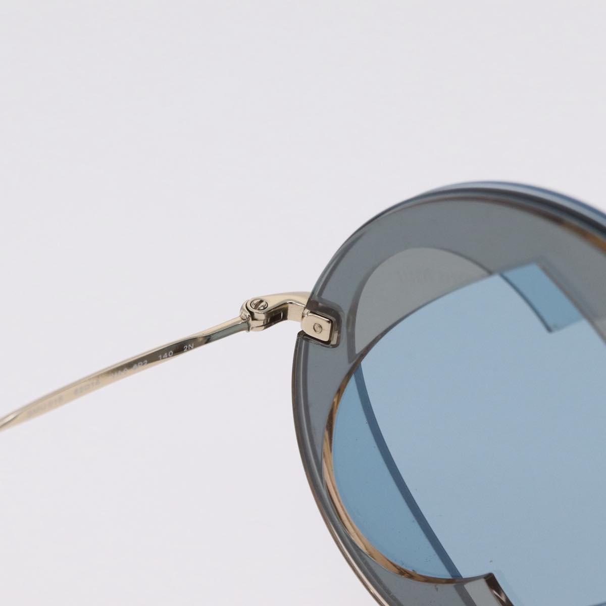 Miu Miu Sunglasses metal Silver Auth 206297A