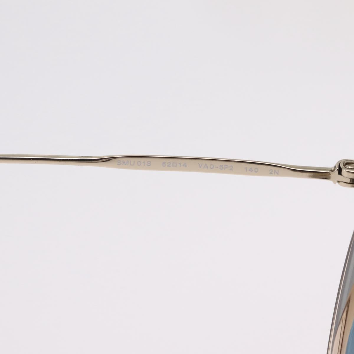 Miu Miu Sunglasses metal Silver Auth 206297A