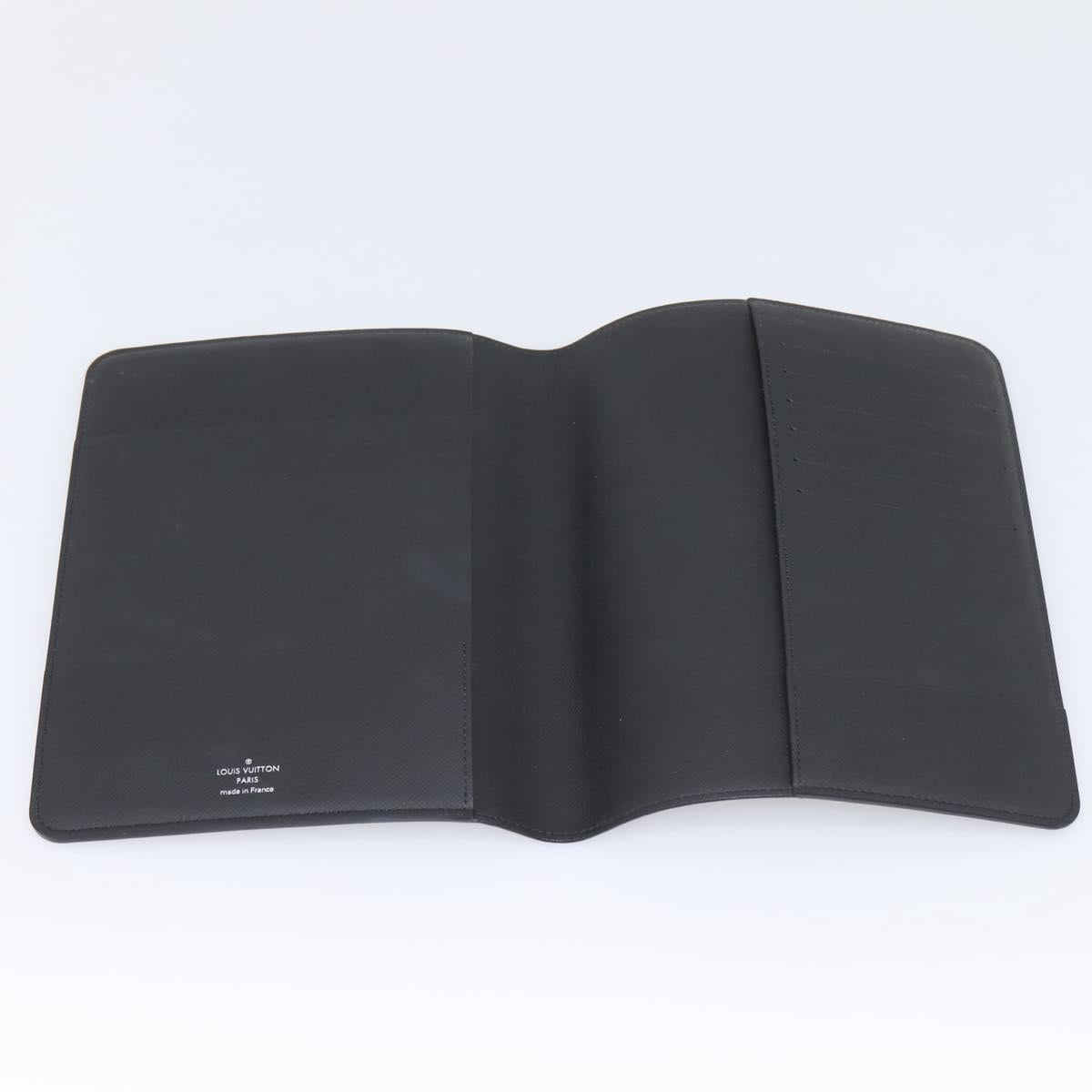LOUIS VUITTON Damier Graphite Agenda Bureau Note Cover R20974 LV Auth 206298V
