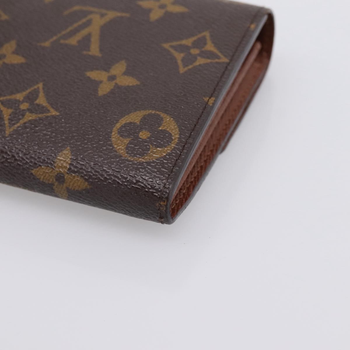 LOUIS VUITTON Monogram Portefeuille Sarah Long Wallet M61734 LV Auth 206309