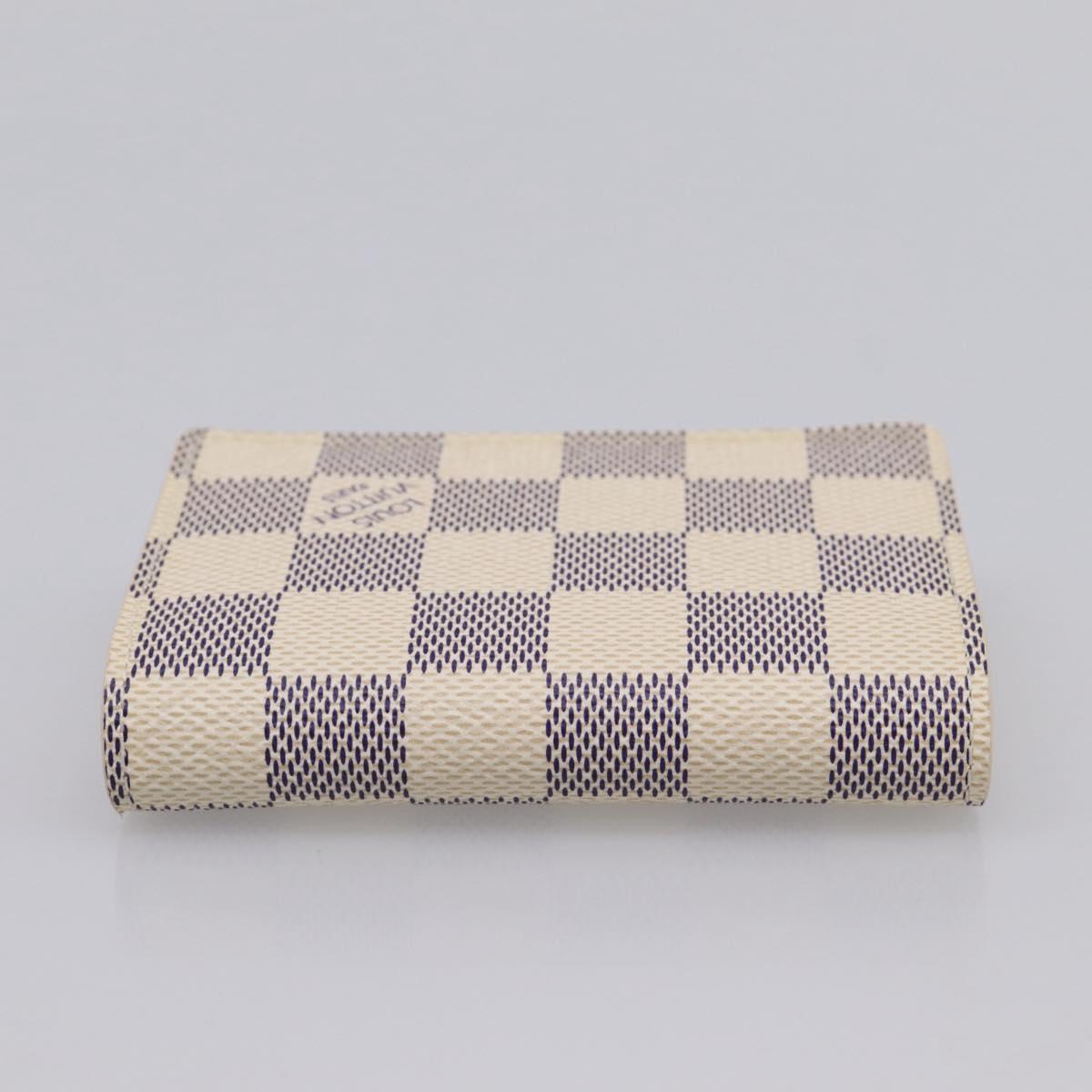LOUIS VUITTON Damier Azur Anvelop Cult De Vuitto Case N61746 LV Auth 206313V