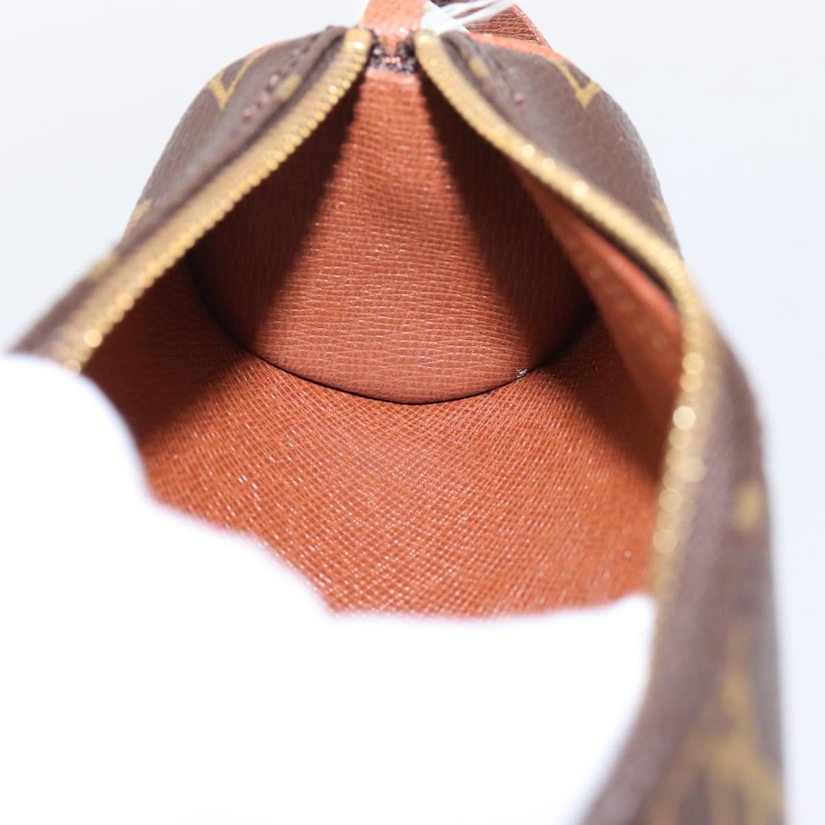 LOUIS VUITTON Monogram Papillon Pouch Pouch LV Auth 206345