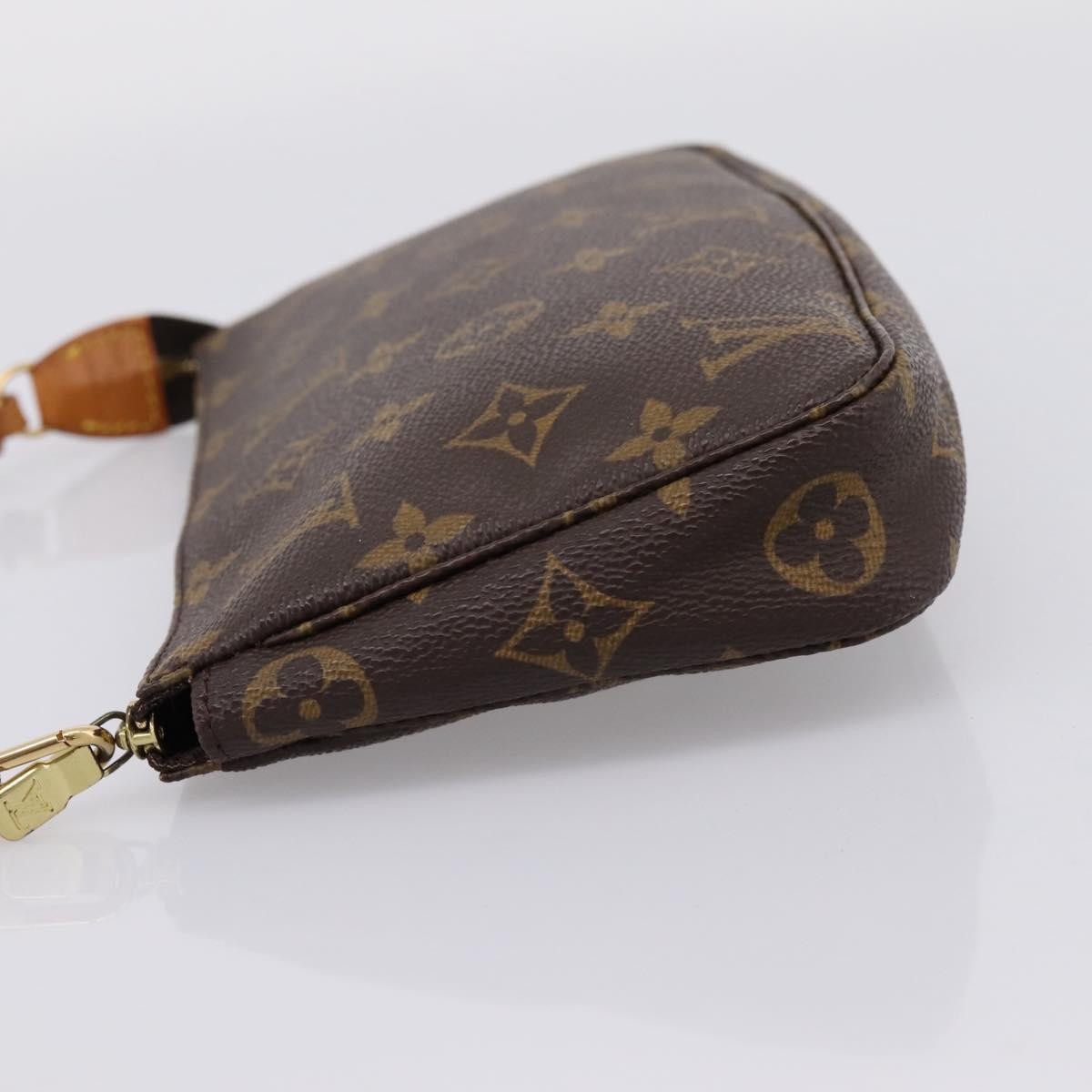 LOUIS VUITTON Monogram Pochette Accessoires Pouch M51980 LV Auth 206354A