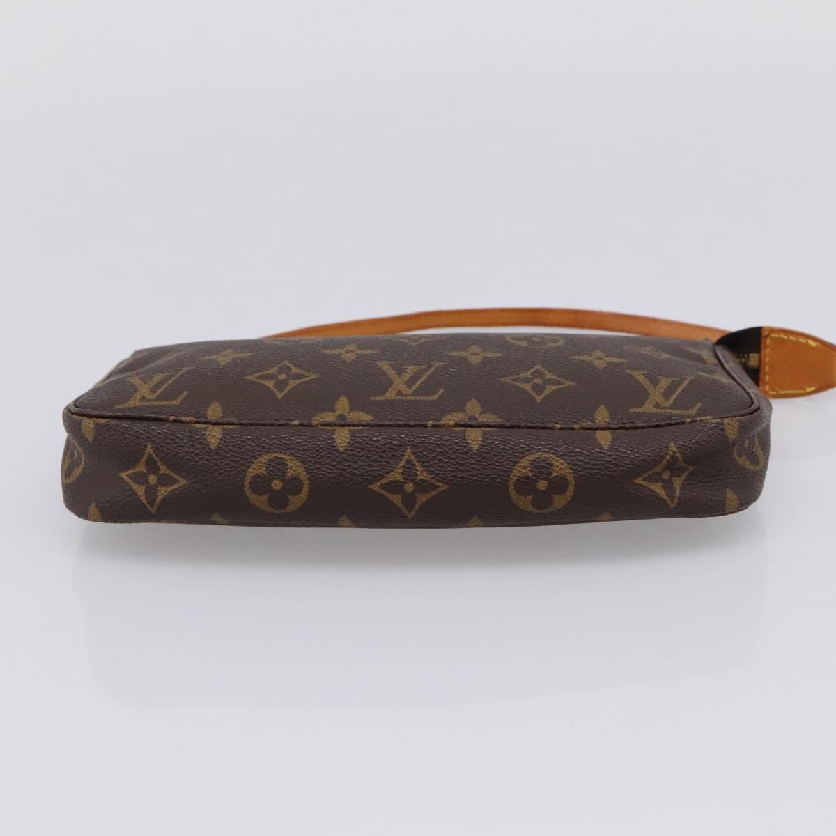 LOUIS VUITTON Monogram Pochette Accessoires Pouch M51980 LV Auth 206354A