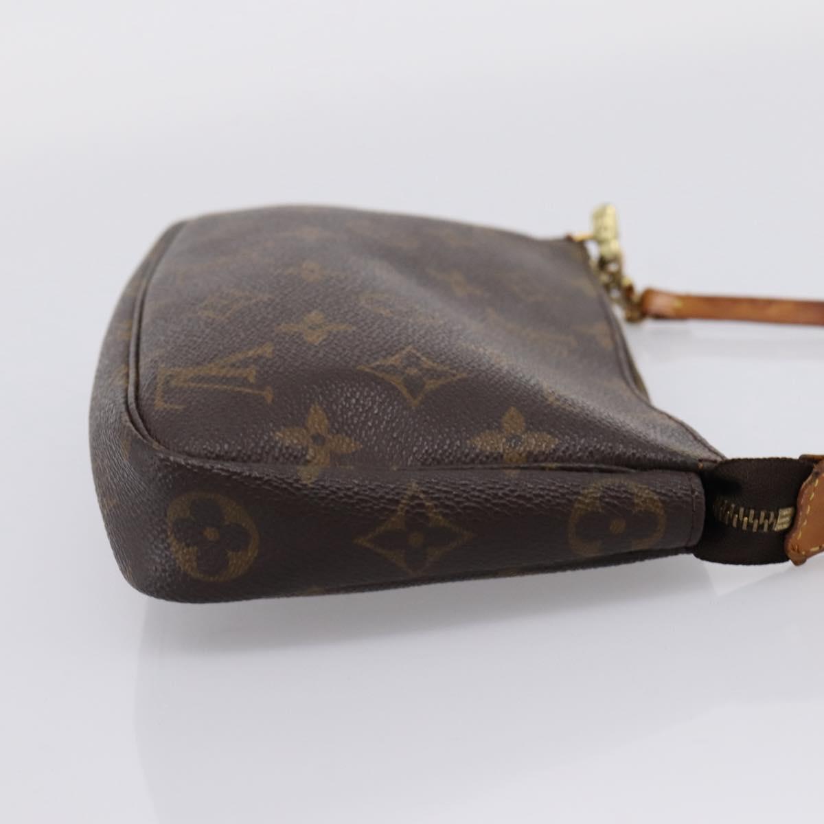 LOUIS VUITTON Monogram Pochette Accessoires Pouch M51980 LV Auth 206355