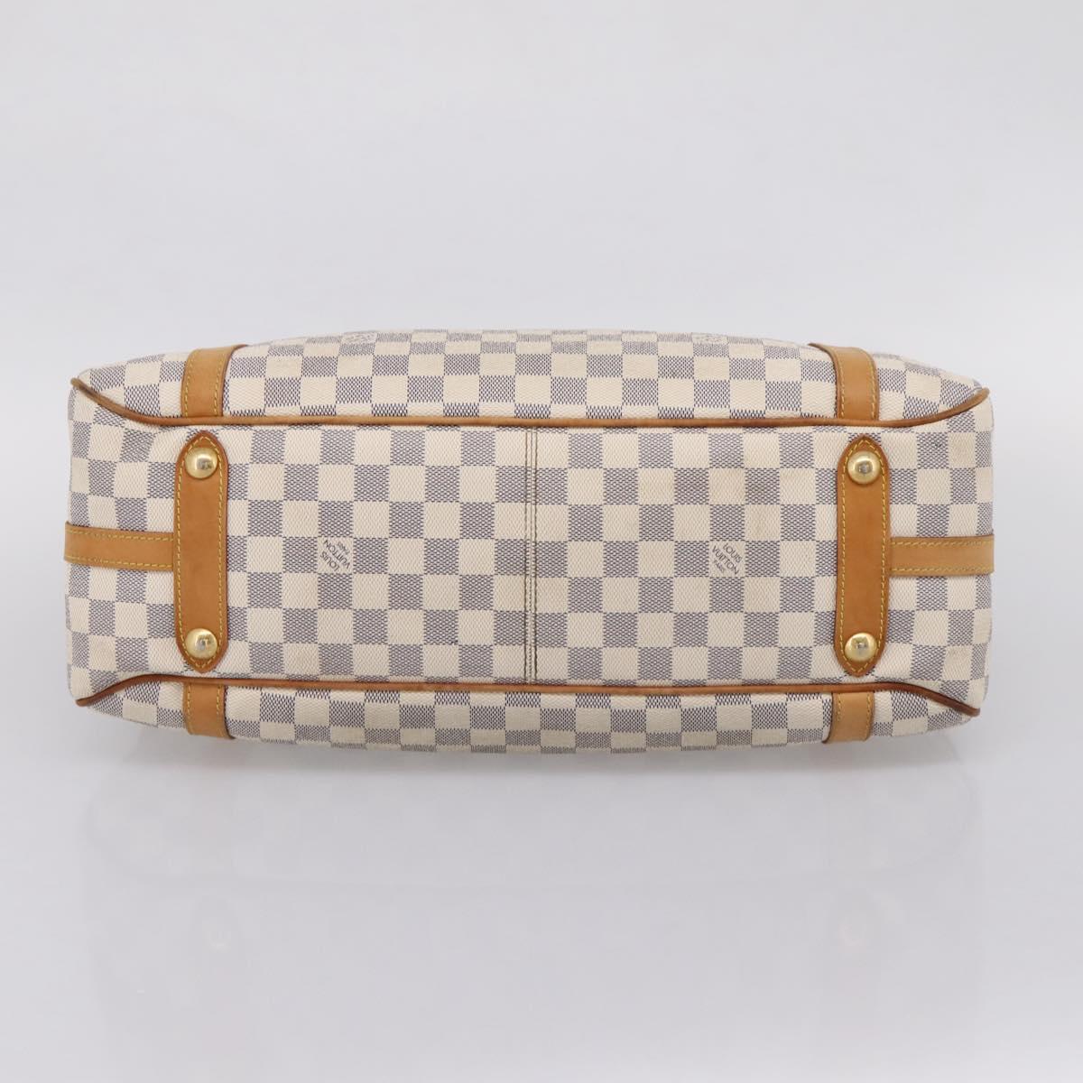 LOUIS VUITTON Damier Azur Stresa GM Tote Bag M51186 LV Auth 206362A