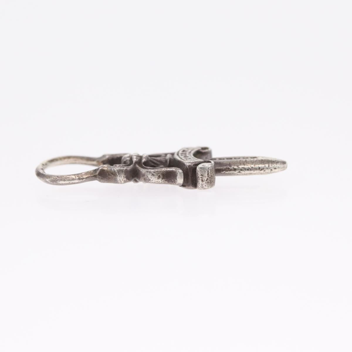 Chrome Hearts Dagger Pendant Top Ag925 Silver Auth 206381M