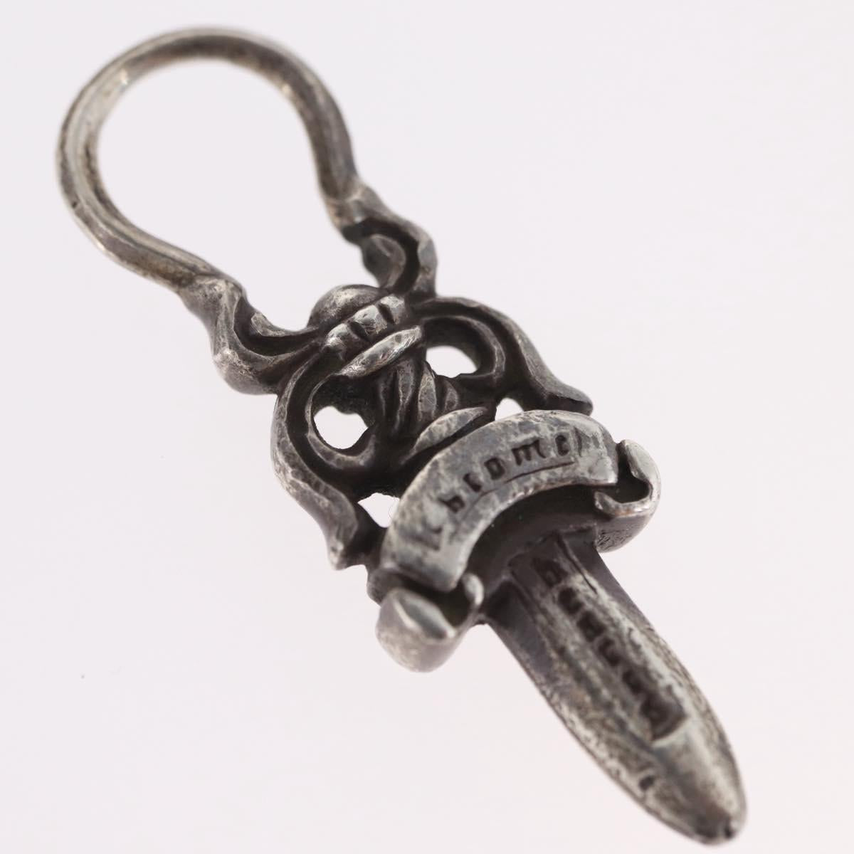 Chrome Hearts Dagger Pendant Top Ag925 Silver Auth 206381M