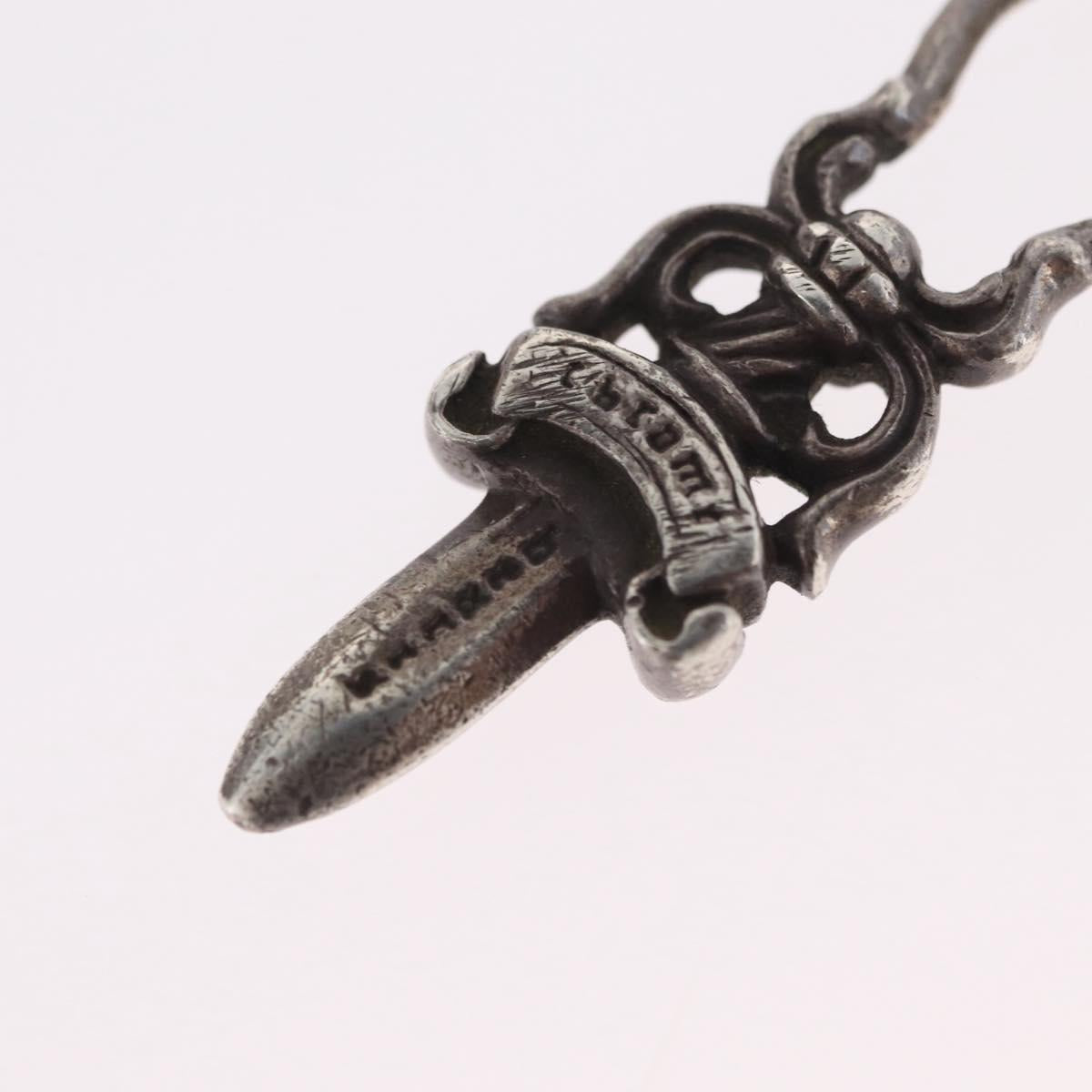 Chrome Hearts Dagger Pendant Top Ag925 Silver Auth 206381M