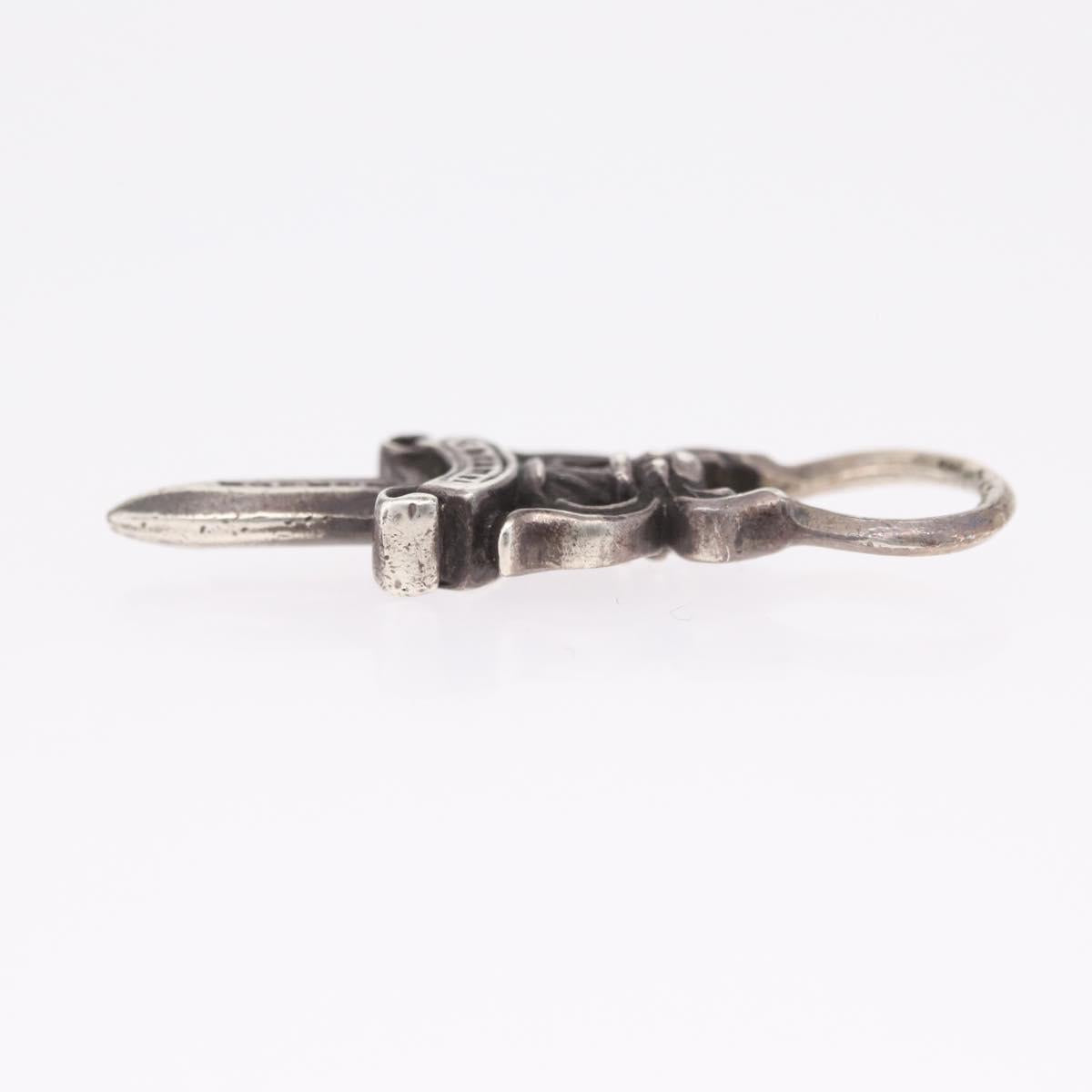Chrome Hearts Dagger Pendant Top Ag925 Silver Auth 206382M