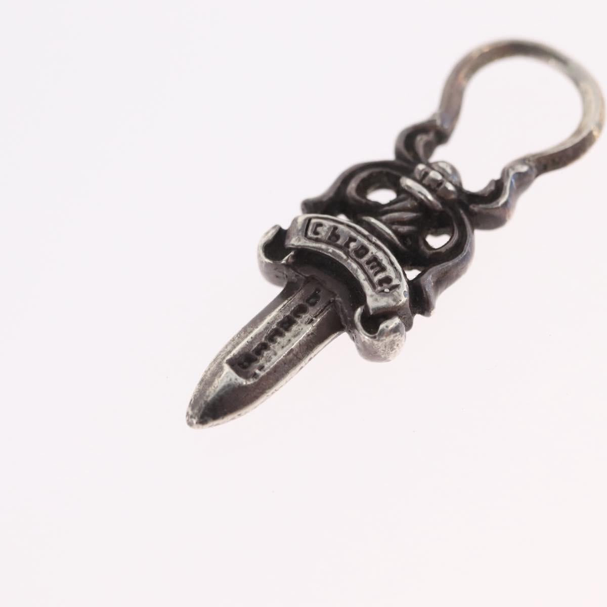 Chrome Hearts Dagger Pendant Top Ag925 Silver Auth 206382M