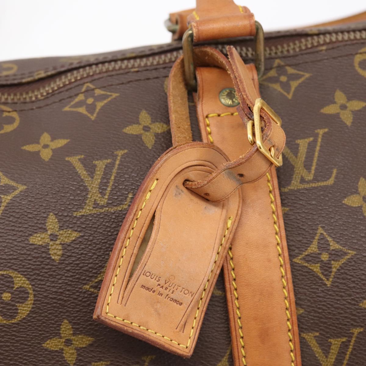 LOUIS VUITTON Monogram Keepall 50 Boston Bag Vintage M41426 LV Auth 206424