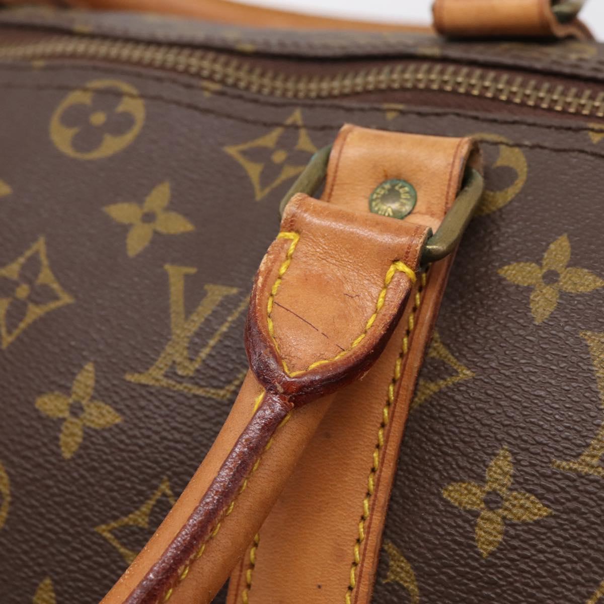 LOUIS VUITTON Monogram Keepall 50 Boston Bag Vintage M41426 LV Auth 206424