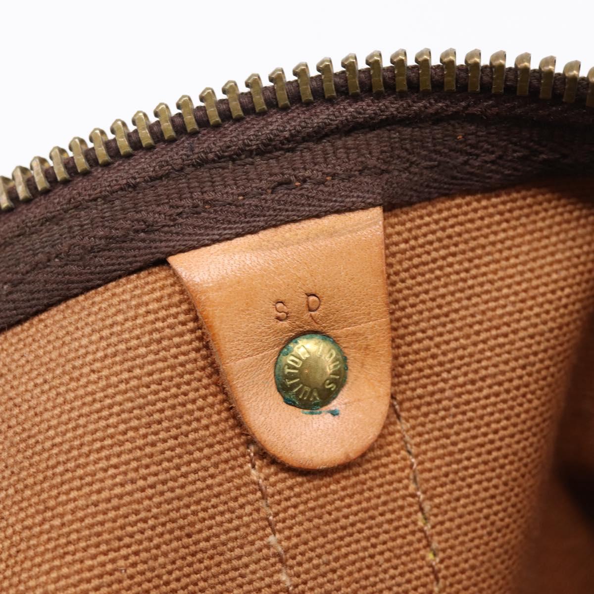 LOUIS VUITTON Monogram Keepall 50 Boston Bag Vintage M41426 LV Auth 206424