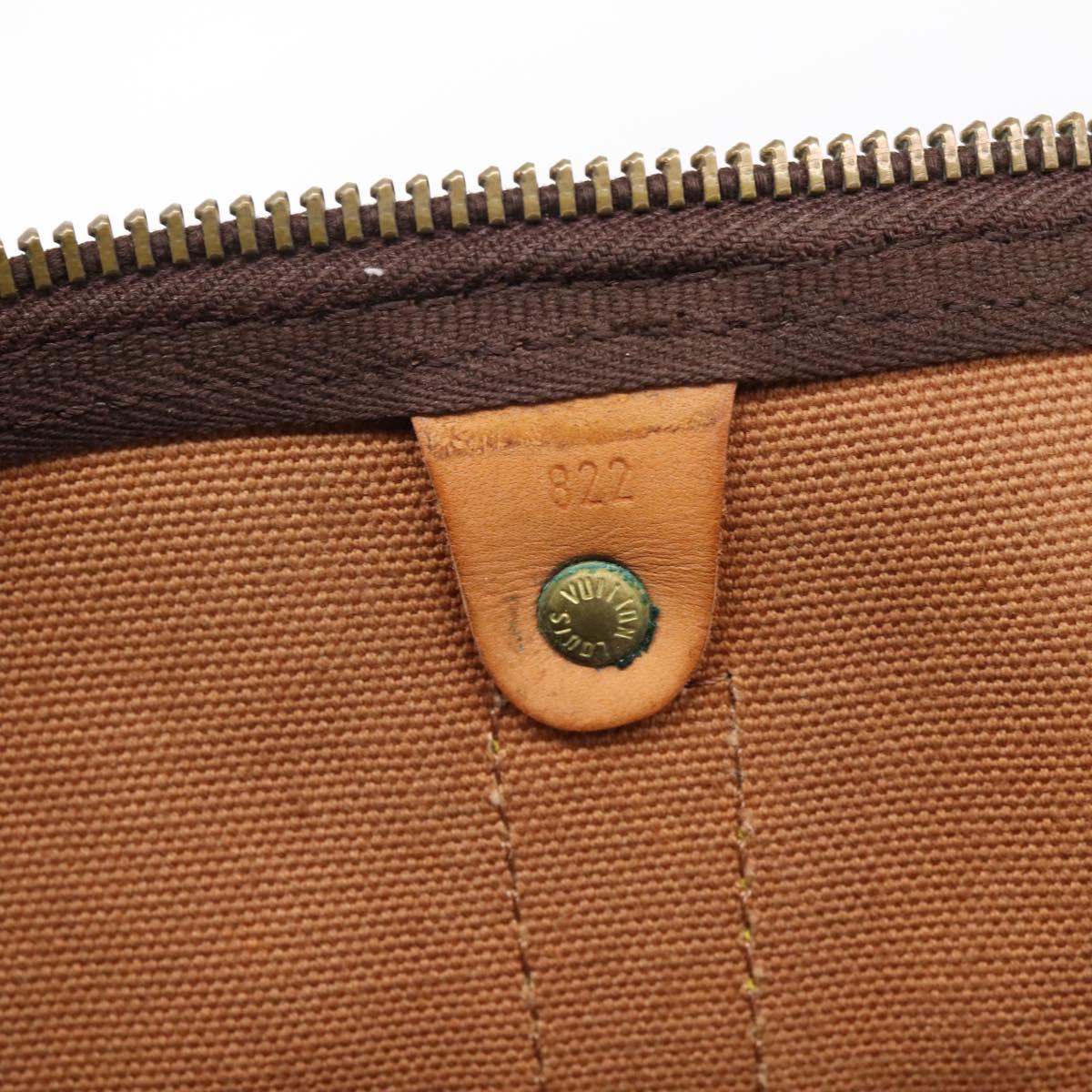 LOUIS VUITTON Monogram Keepall 50 Boston Bag Vintage M41426 LV Auth 206424