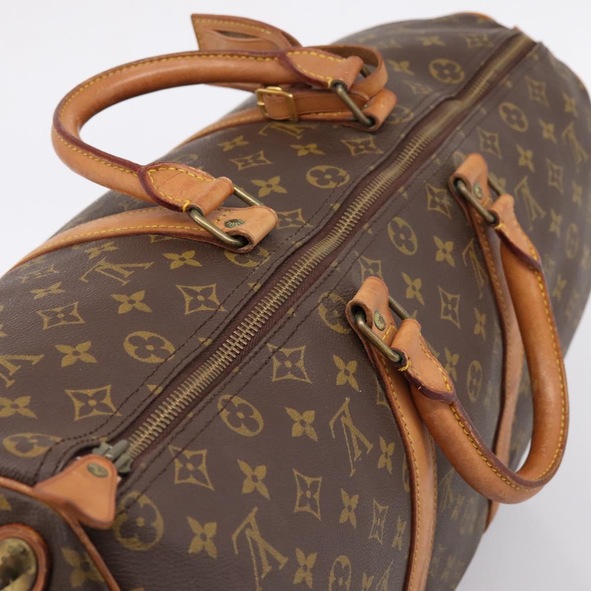 LOUIS VUITTON Monogram Keepall 50 Boston Bag Vintage M41426 LV Auth 206424