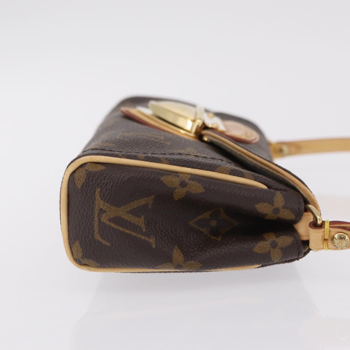 LOUIS VUITTON Monogram Beverly Pochette Shoulder Bag M40122 LV Auth 206479V