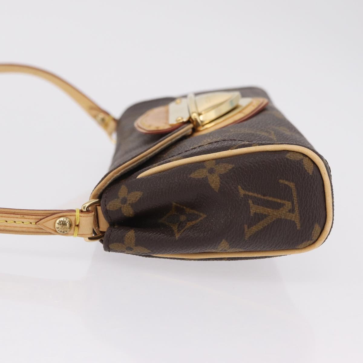 LOUIS VUITTON Monogram Beverly Pochette Shoulder Bag M40122 LV Auth 206479V