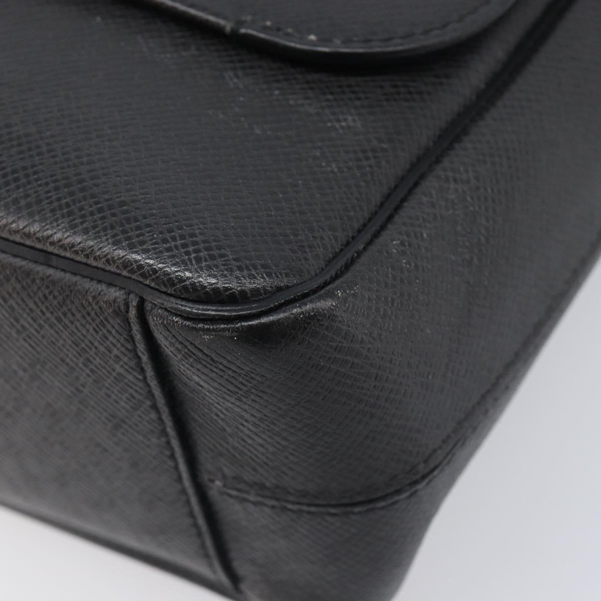 LOUIS VUITTON Taiga Roman MM Shoulder Bag Ardoise M32682 LV Auth 206484V
